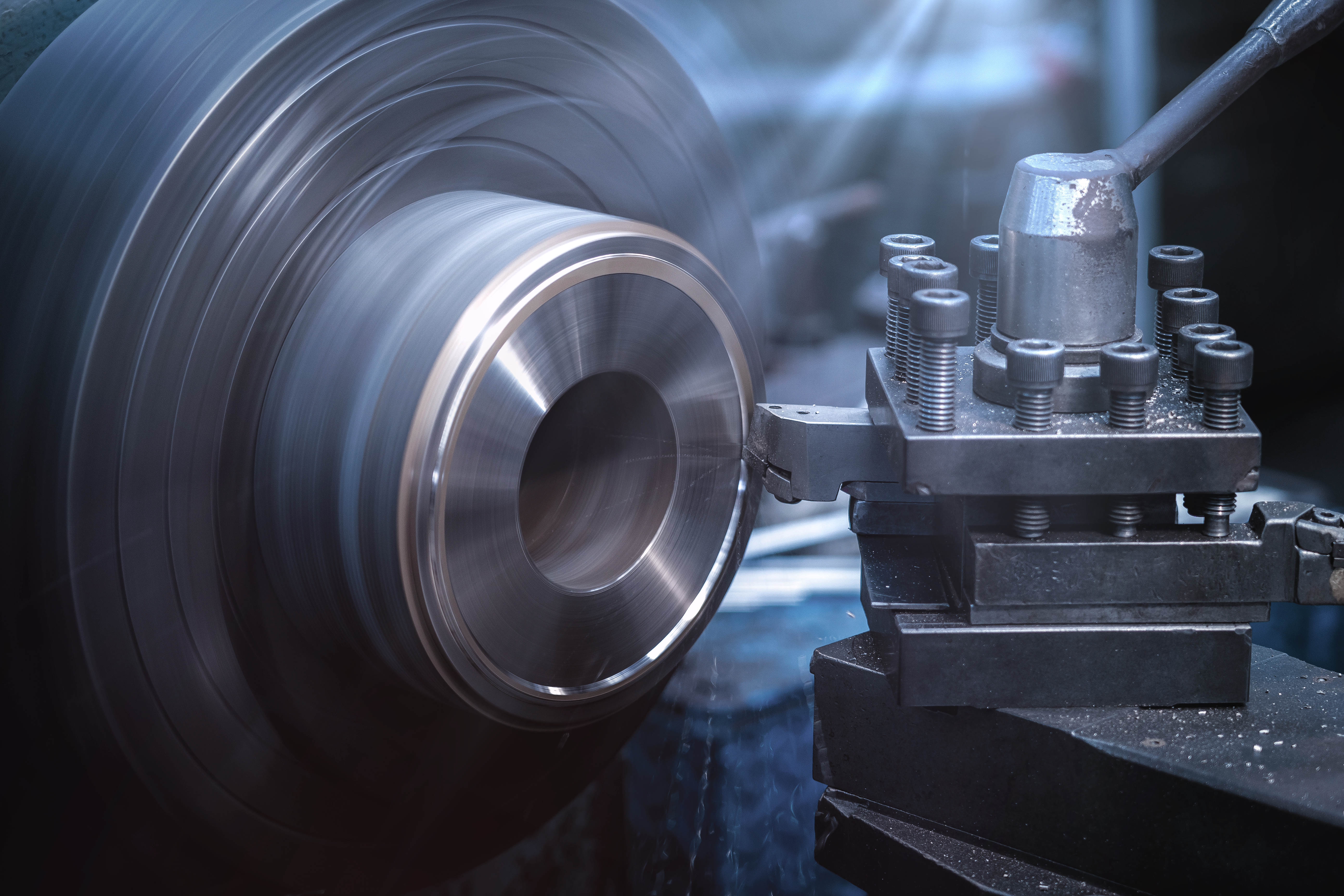 공장 기계 부품